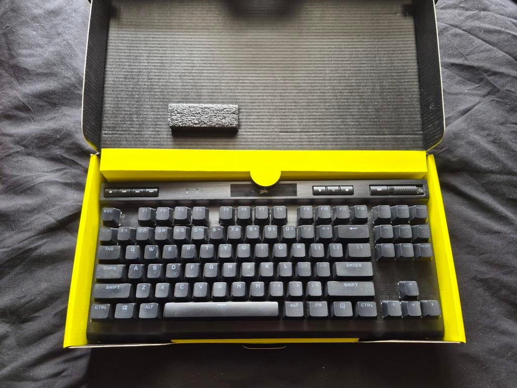 Corsair K70 RGB TKL Mechanisch Toetsenbord - Nette Staat, Computers en Software, Toetsenborden, Ophalen, Gebruikt, Qwerty, Gaming toetsenbord