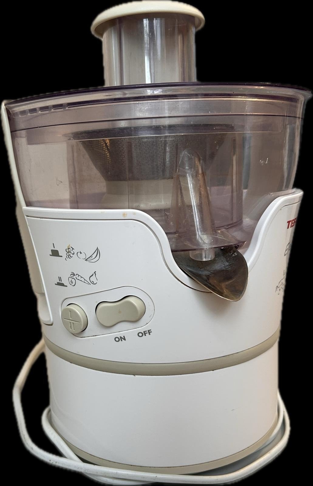 Tefal Elea Sapcentrifuge - Maak eenvoudig vers sap, Ophalen of Verzenden, Gebruikt, Elektrisch, Sapcentrifuge