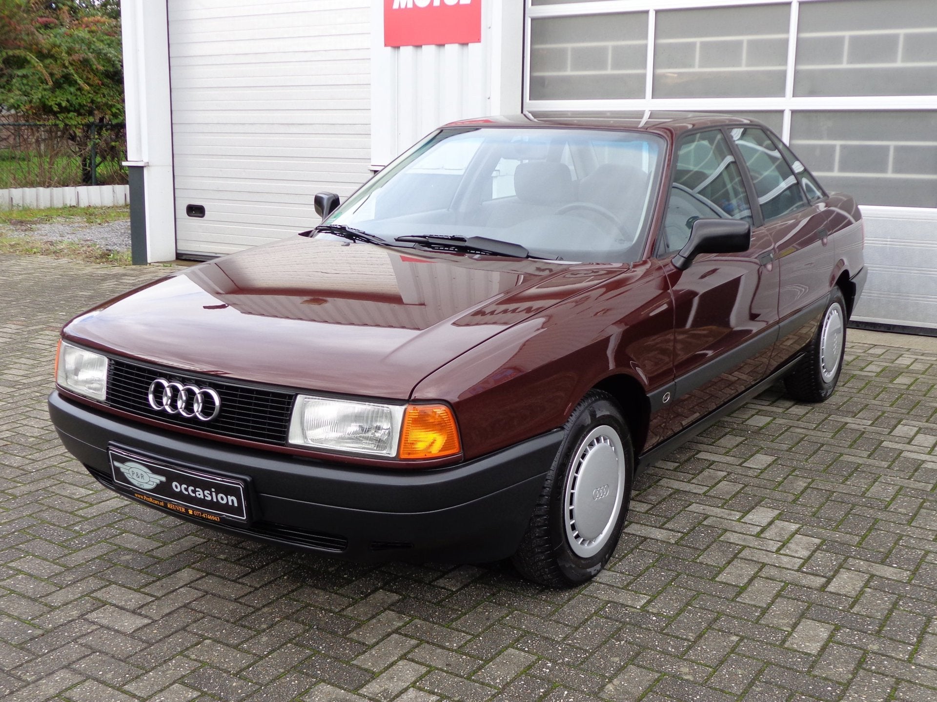Audi 80 1.8 S in smetteloze staat 1987, Auto's, Voorwielaandrijving, Dealer onderhouden, Gebruikt, 4 cilinders
