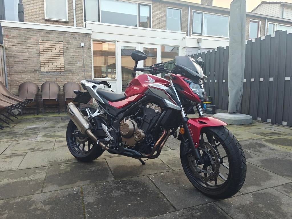 Honda CB500F 2020 Akrapovič a2 35kw, Motoren, Motoren | Honda, 2 cilinders, Occasion, Particulier, Minimaal motorrijbewijs A2