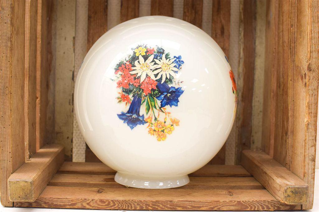 Glazen Bollamp 47204, Ophalen of Verzenden, Gebruikt, Wit, Rond