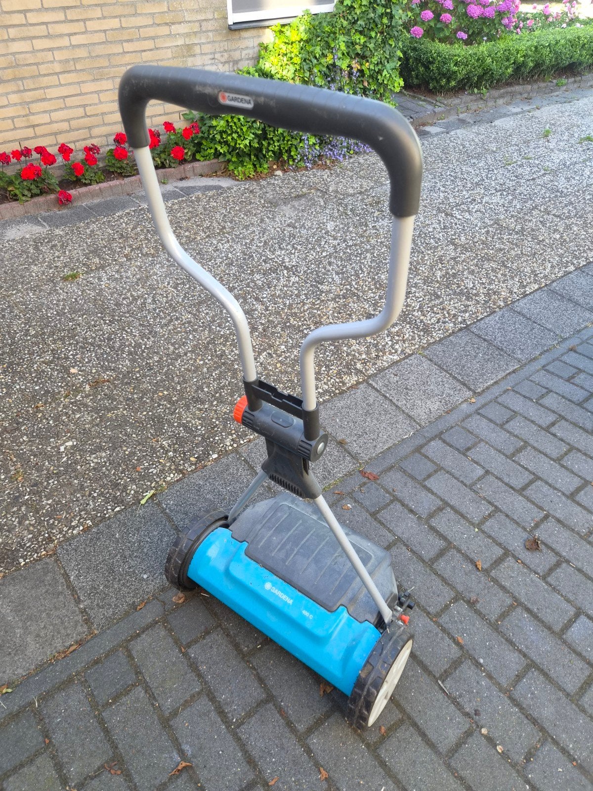 Gardena Handgrasmaaier 400 C, Ophalen, Gebruikt, Handgrasmaaier, 30 t/m 39 cm