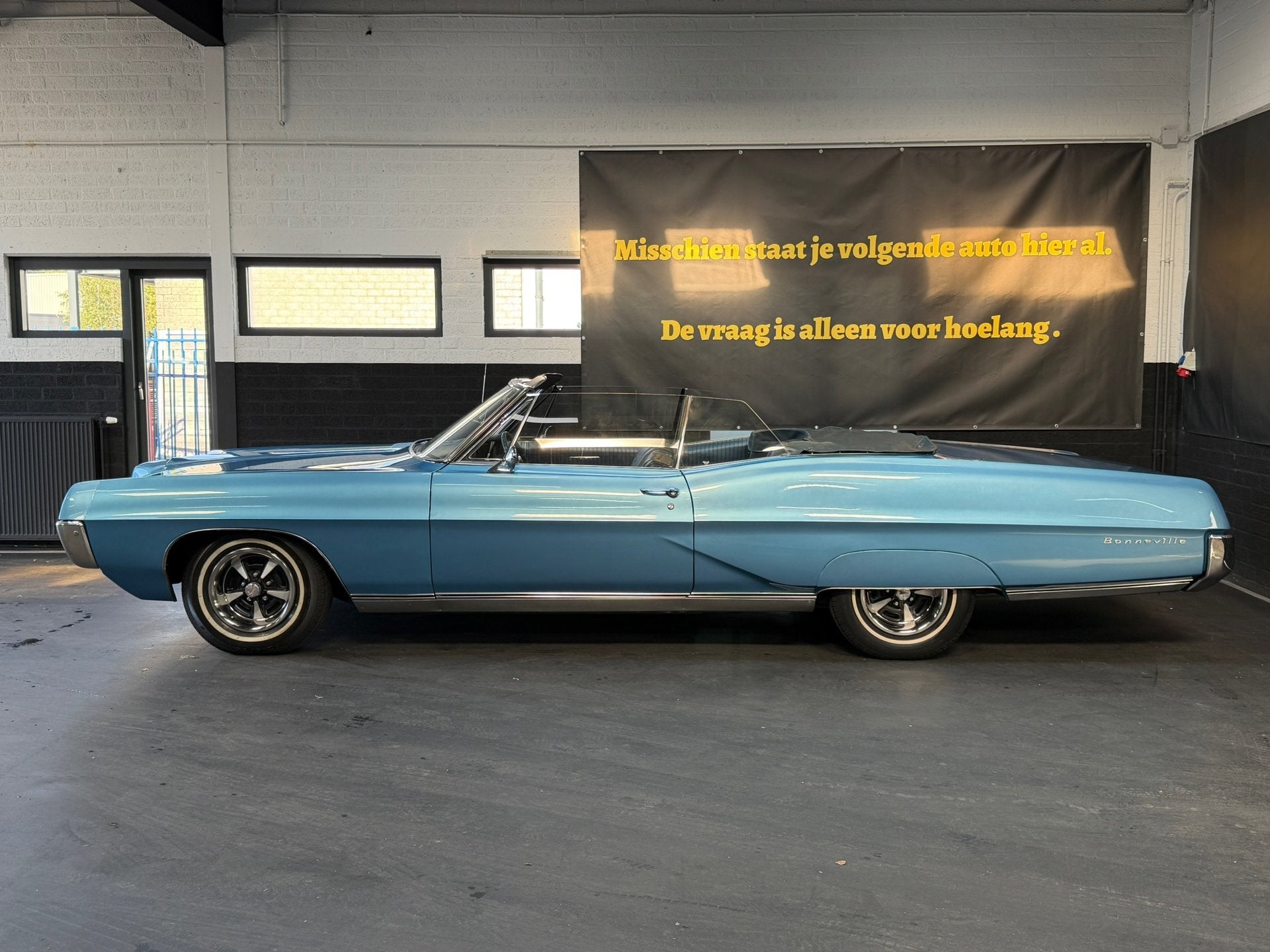 Pontiac BONNEVILLE CONVERTIBLE | Zeer mooi | Elektr. kap | L, Auto's, Gebruikt, Overige carrosserieën, Blauw, Bedrijf
