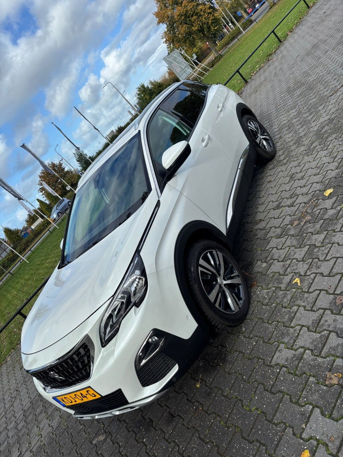 Peugeot 3008 1.2 Puretech 96KW/130PK 2019 Wit, Auto's, Voorwielaandrijving, 1225 kg, 1199 cc, Wit