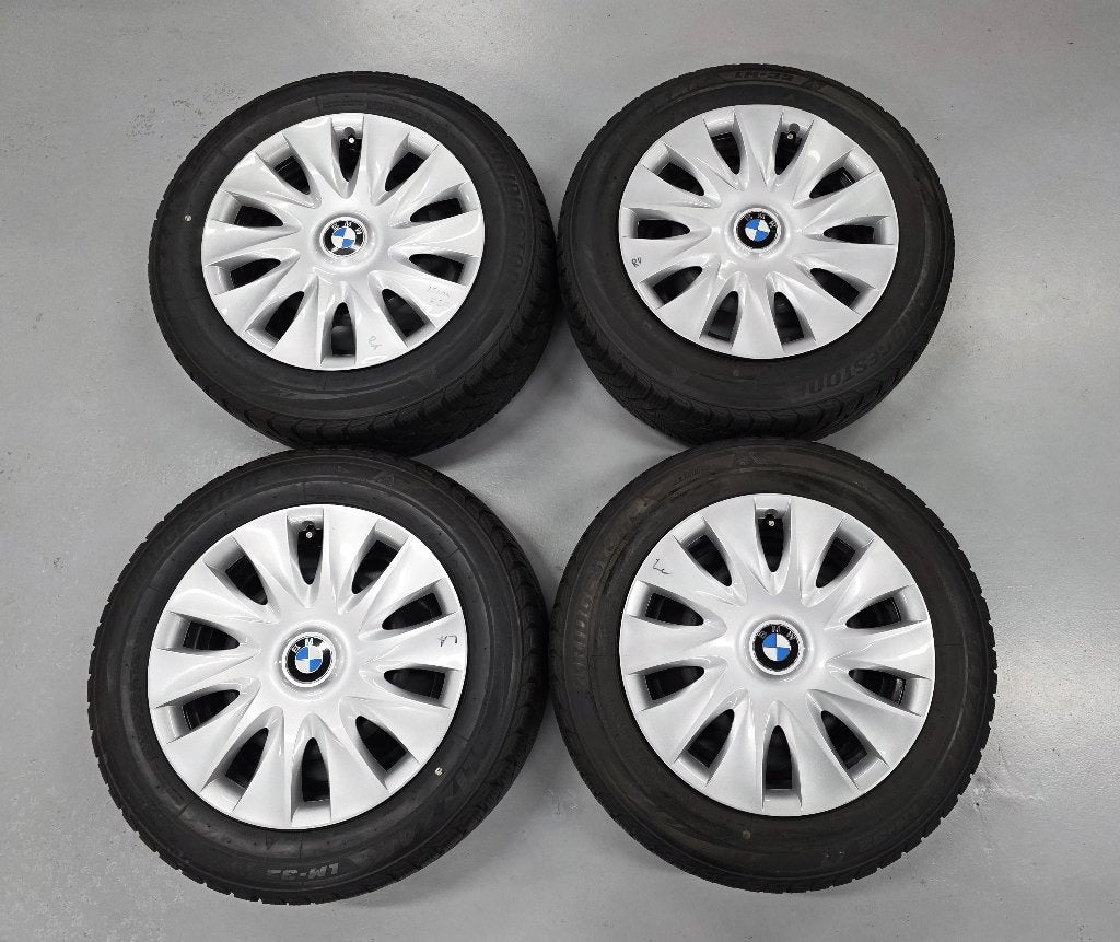 Winterset BMW 1-serie F20 met goede Bridgestone banden!, Auto-onderdelen, Ophalen, Gebruikt, 16 inch, Banden en Velgen