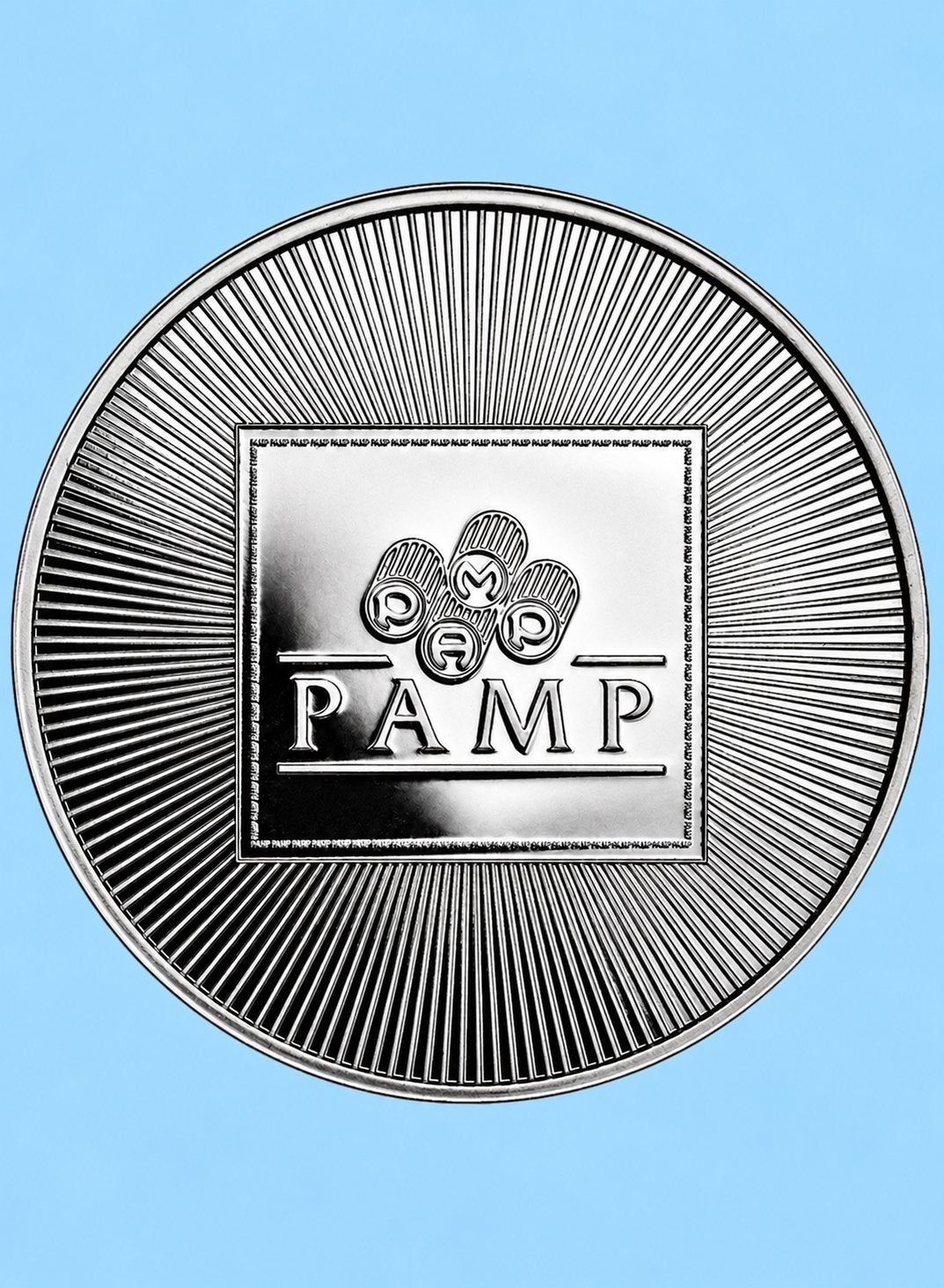 PAMP Suisse🇨🇭1 oz Silver Round – Classic Edition Silver, Ophalen of Verzenden, Zilver