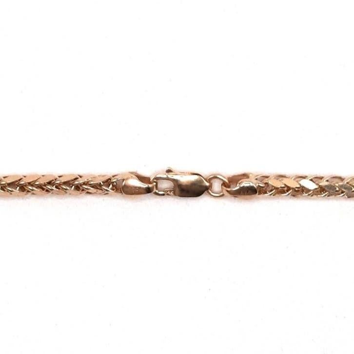 Gouden ketting 14kt, Www.bredajuwelier.nl, Nieuw, Ophalen of Verzenden, Www.bredajuwelier.nl