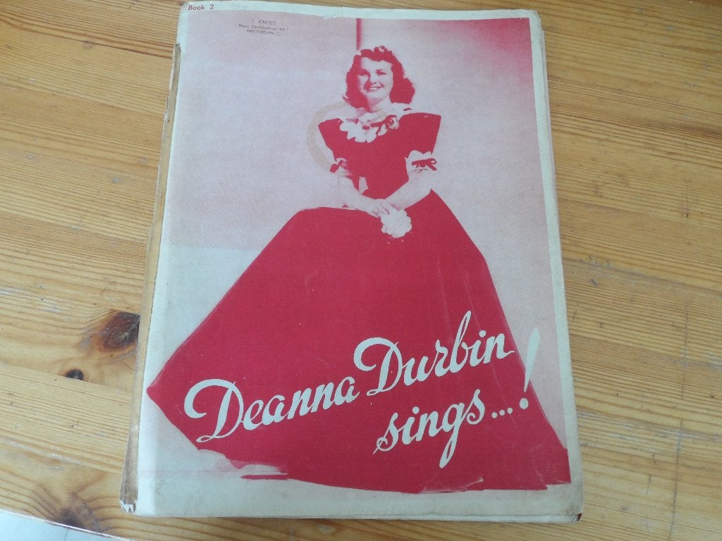 Deanna durbin sings, Zang, Gebruikt, Ophalen of Verzenden, Artiest of Componist