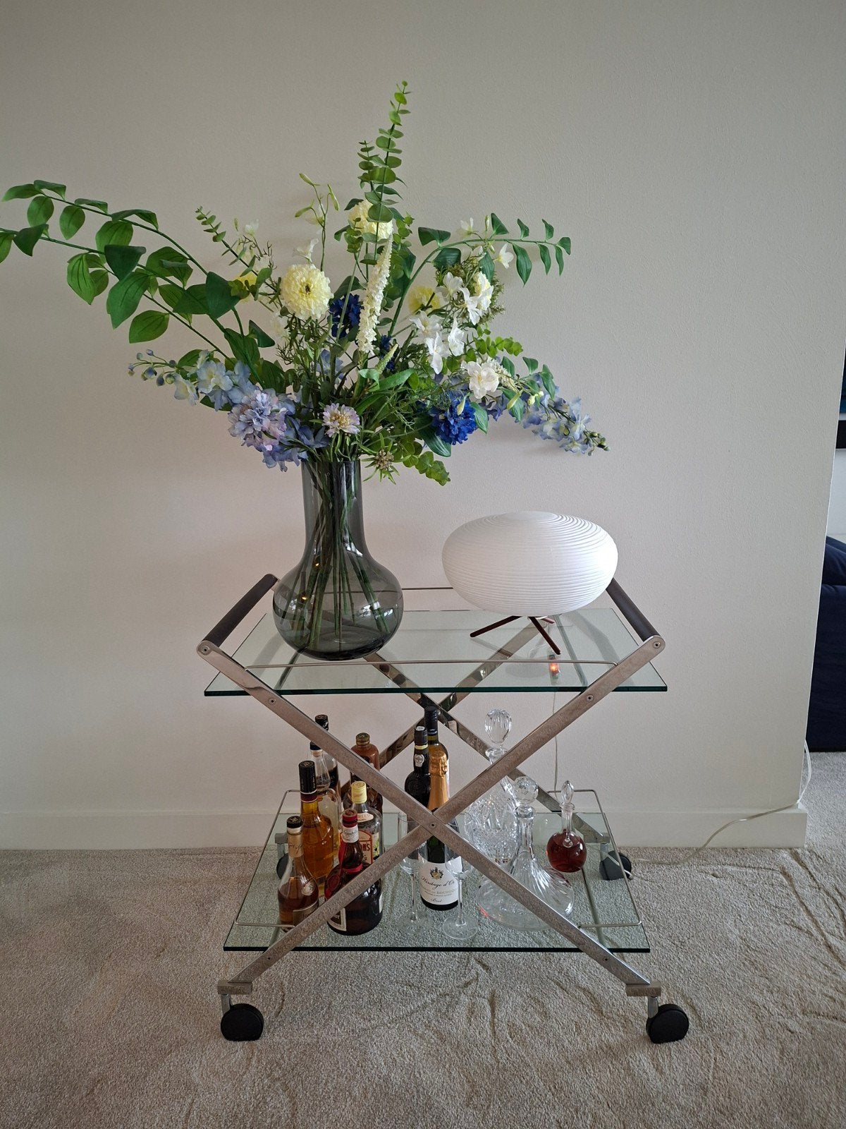 Bakar luxe - serveer trolley, Minder dan 55 cm, Ophalen of Verzenden, 60 cm of meer, Rechthoekig