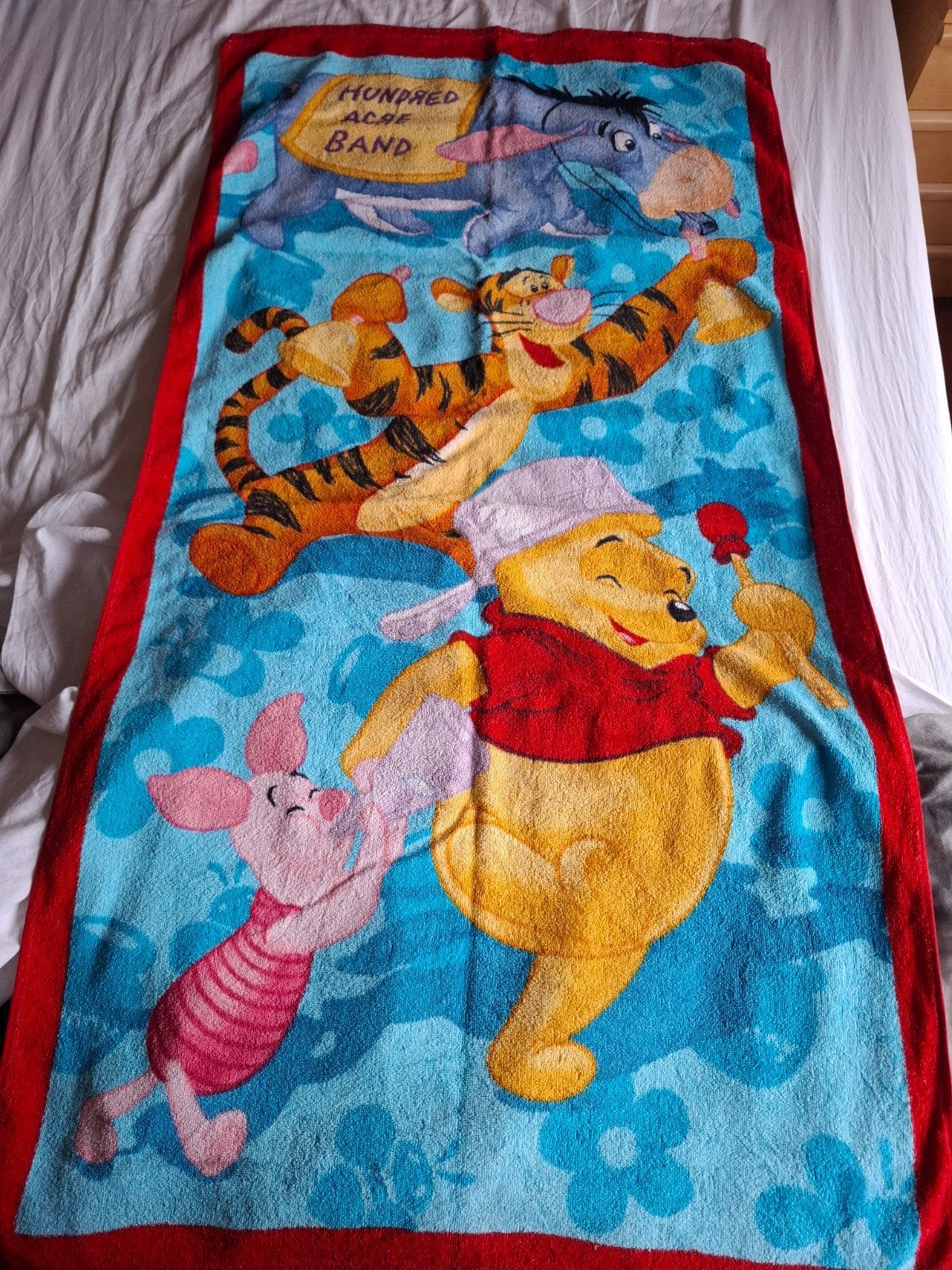 Disney Winnie de Poeh strandlaken/badhanddoek, Ophalen of Verzenden, Gebruikt