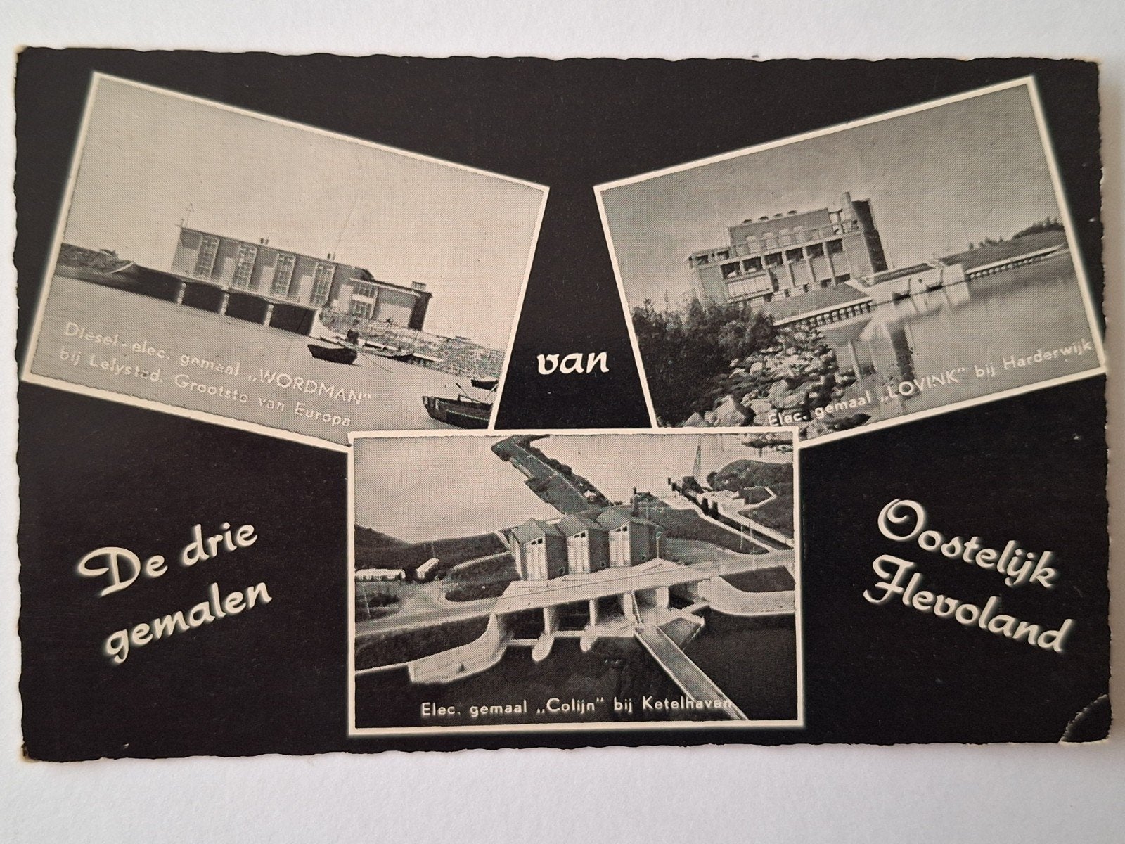 O.Flevoland de 3 gemalen, Ophalen of Verzenden