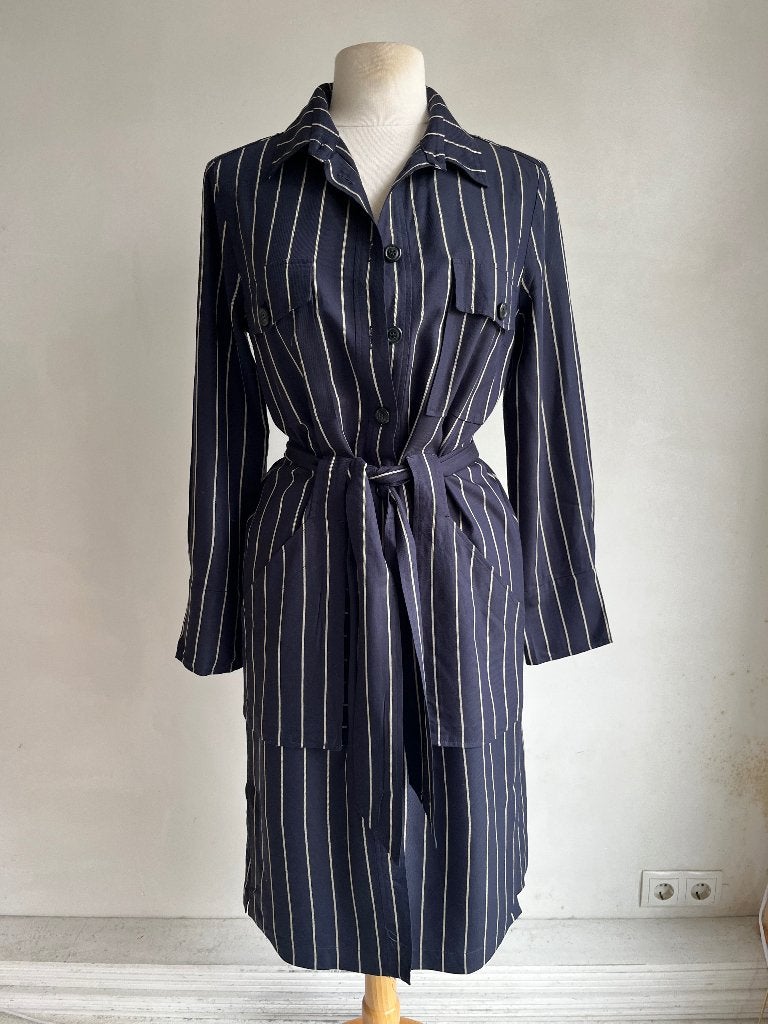 oilily jurk maat 36 blauw, Kleding | Dames, Oilily, Zo goed als nieuw, Knielengte, Maat 36 (S)