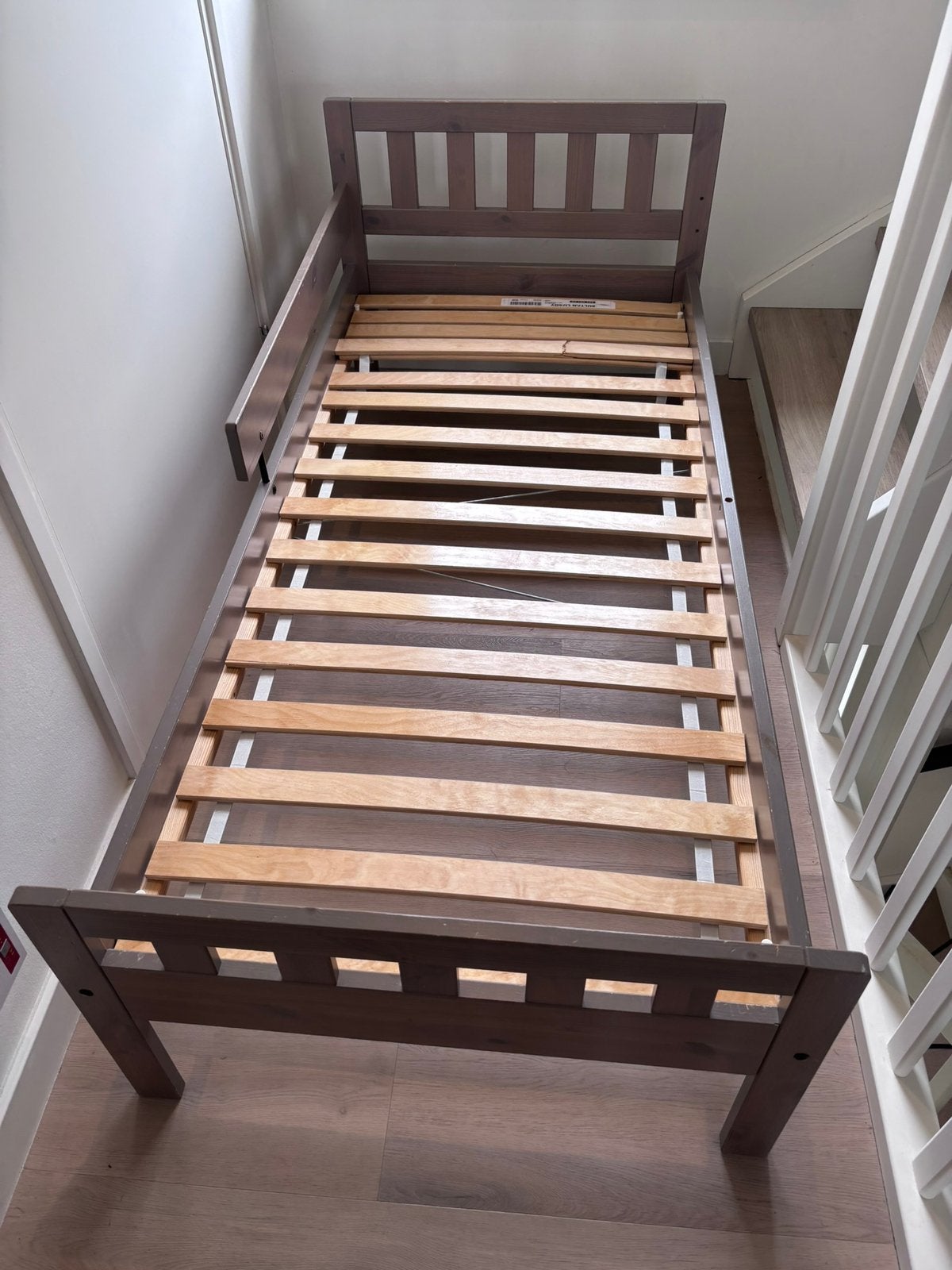 Compleet Peuterbed 160x70, Ophalen, Gebruikt, 70 tot 85 cm, Matras