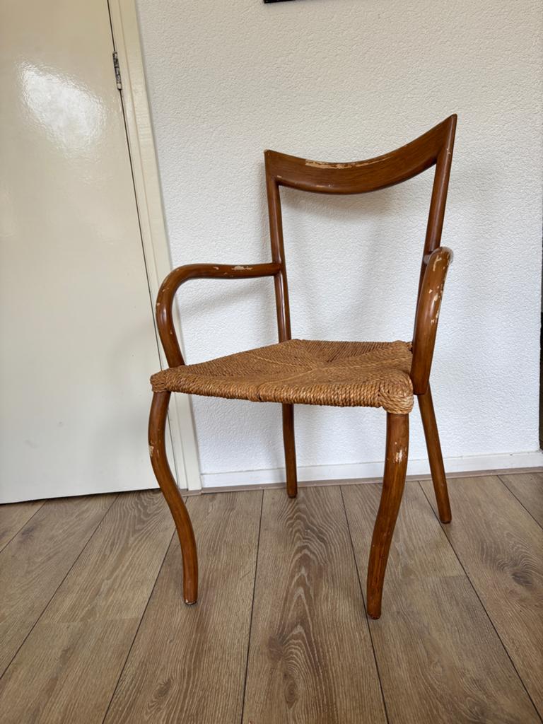 Eetkamer stoel Pol’s Potten - heeft liefde nodig, Ophalen, Gebruikt, Bruin, Eén
