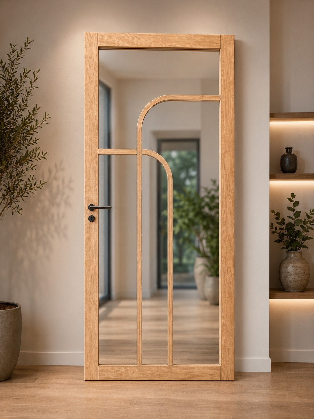 Skantrae SSL 4613 Blank Binnendeur - Modern Design, 215 cm of meer, Binnendeur, Nieuw, Ophalen of Verzenden