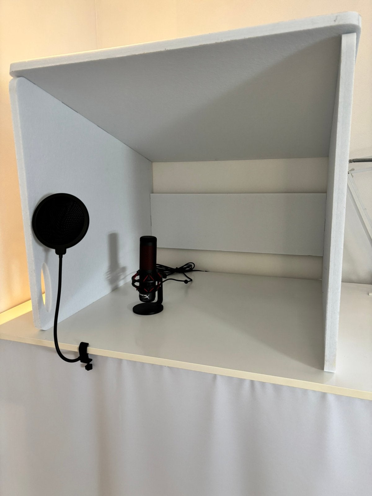 Vocal booth, portable studio, zangcabine, akoestische cabine, Ophalen, Zo goed als nieuw, Audio