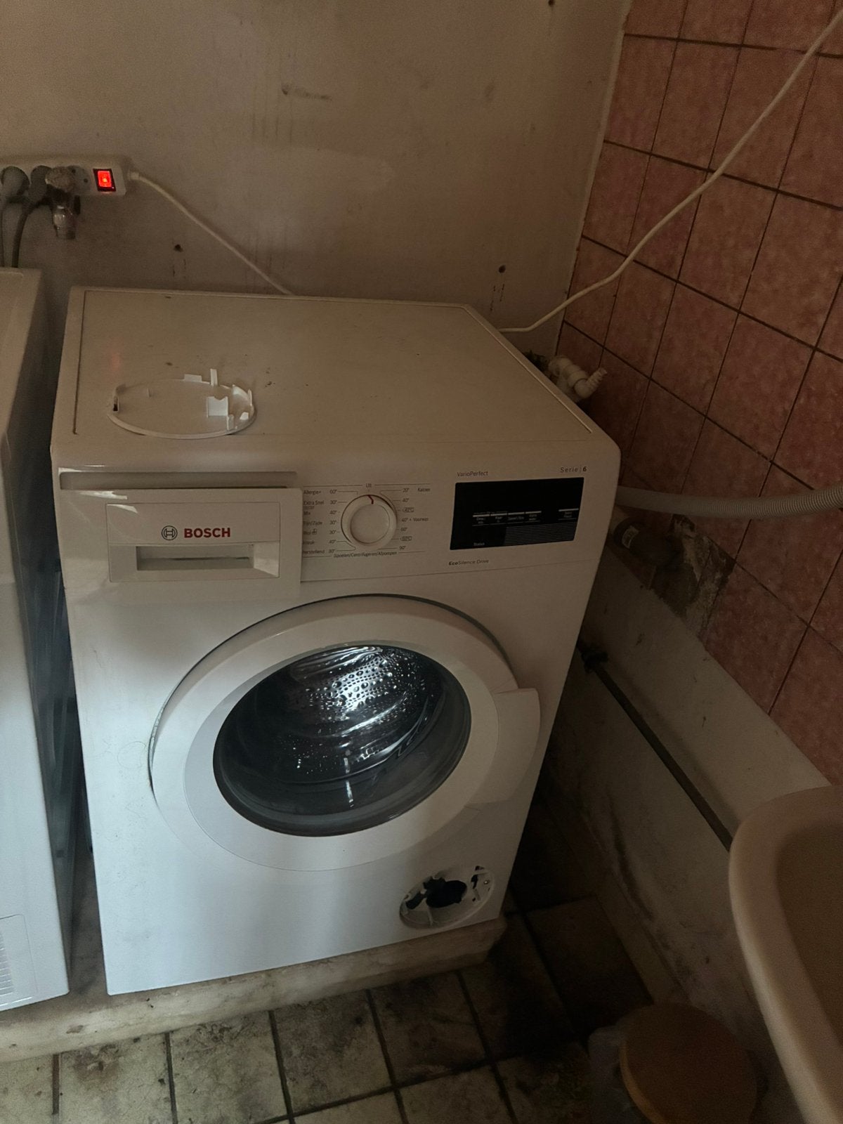 Bosh serie 6 wasmachine, Witgoed en Apparatuur, Wasmachines, Ophalen, Gebruikt, 85 tot 90 cm, 1200 tot 1600 toeren