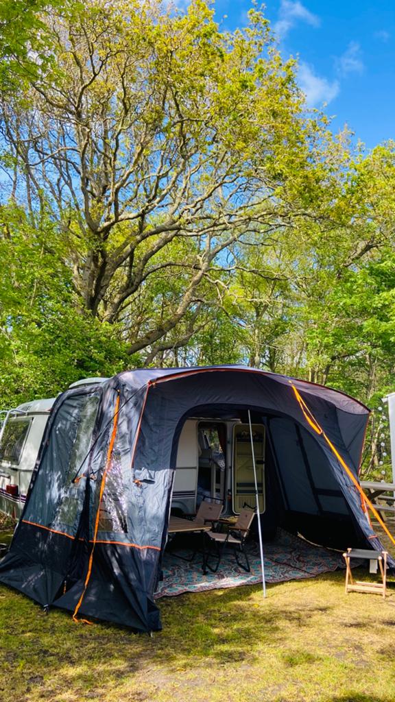 Eurotrail Palermo Air Voortent opblaasbaar Eriba Caravan, Caravans en Kamperen, Tenten, Ophalen, Zo goed als nieuw