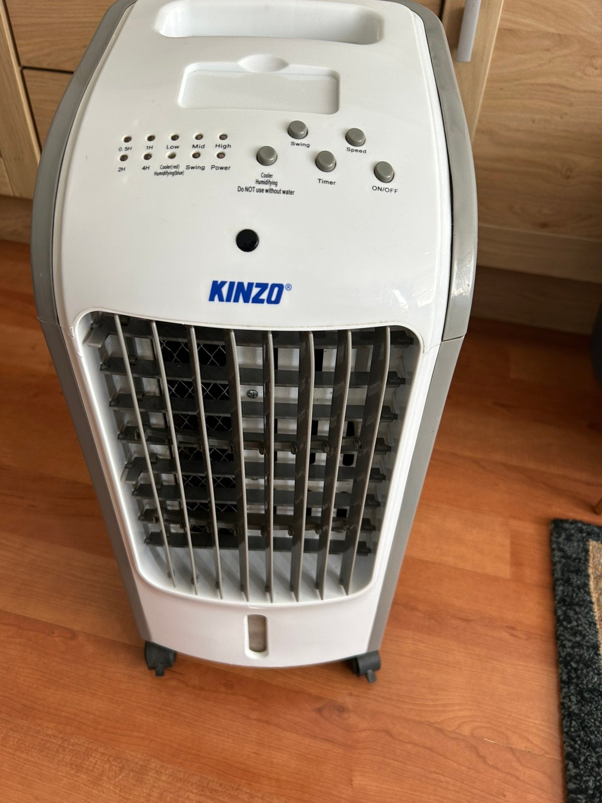 Mobiele airco Kinzo, Witgoed en Apparatuur, Airco's, Ophalen, Gebruikt, Minder dan 60 m³, Timer