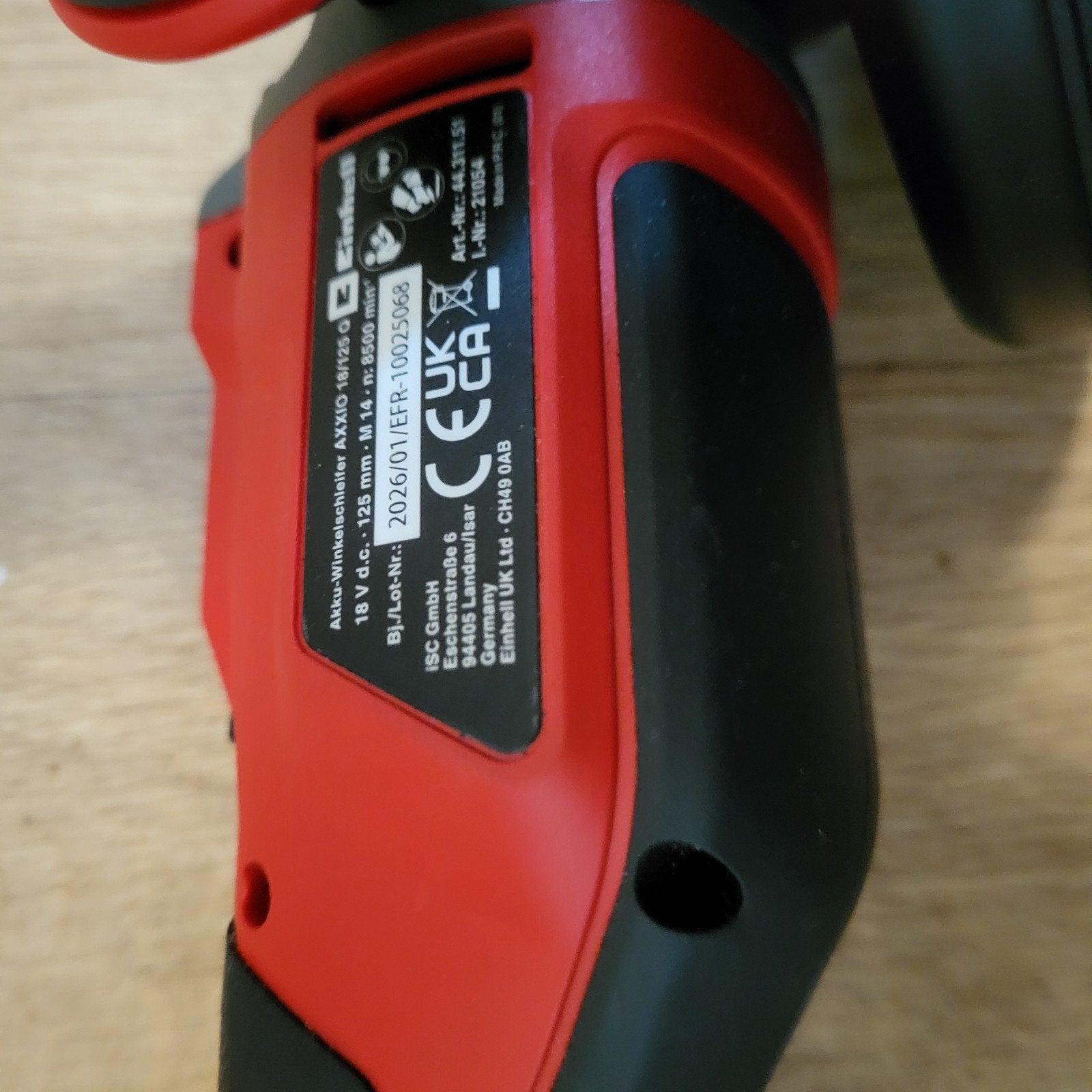 3 week oude einhell slijptol op 12 v, Ophalen of Verzenden