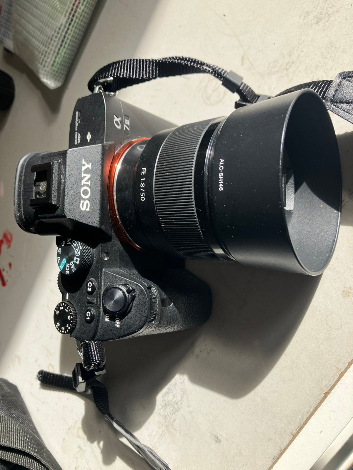 Sony A7iii met 50mm 1.8 lens, Ophalen of Verzenden, Zo goed als nieuw, Sony, Geen optische zoom