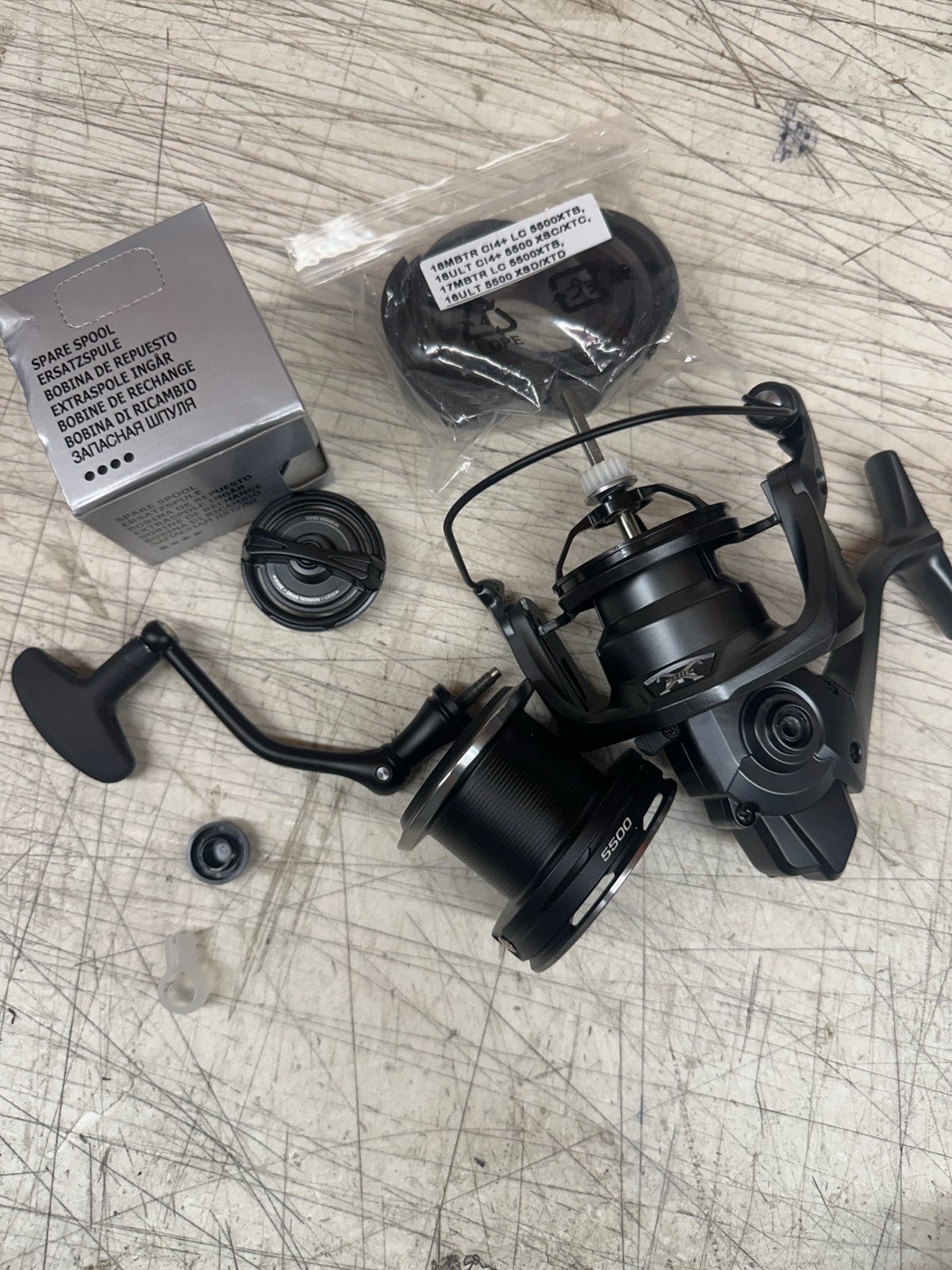 Shimano Ultegra CI4+ 5500 XTC - Nieuw voor onderdelen, Watersport en Boten, Molen, Nieuw, Ophalen of Verzenden, Nvt