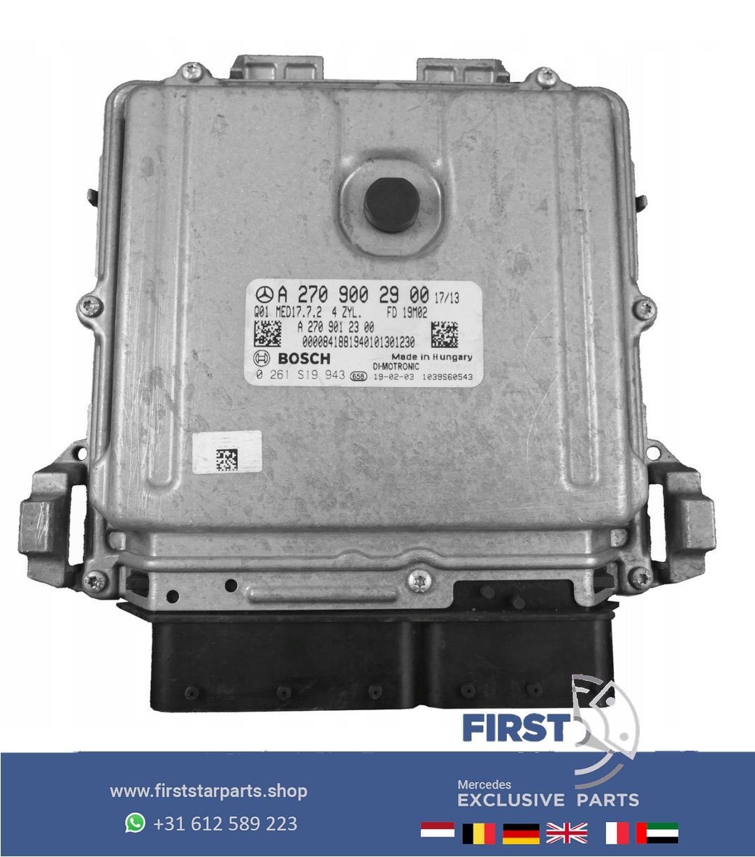 A2709002900 W176 A KLASSE C117 CLA W156 GLA MOTOR ECU MOTOR