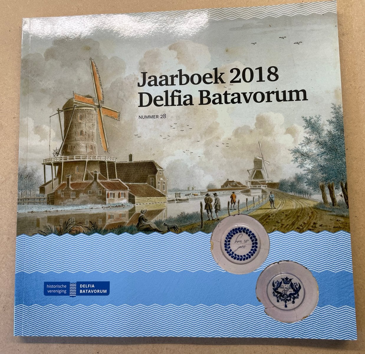 Jaarboek 2018 Delfia Batavorum - Nummer 28, Ophalen of Verzenden, Zo goed als nieuw