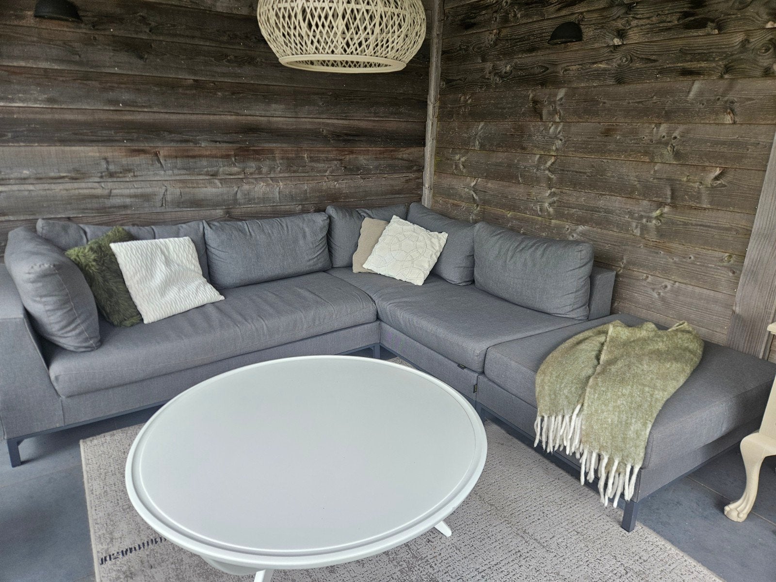 Exotan loungeset 263x250x92, Ophalen, Gebruikt, Bank, Loungeset