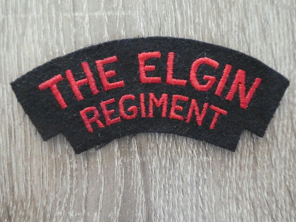 The Elgin Regiment, Canadian Armoured Corps., Ophalen of Verzenden, Landmacht, Engeland, Embleem of Badge