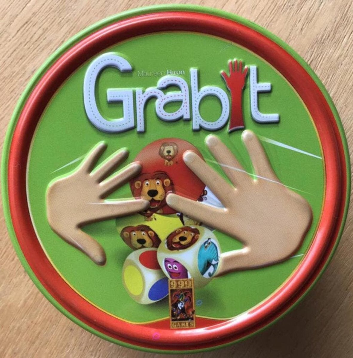 Grabit dobbelspel - vanaf 3 jaar - ZGAN, Vijf spelers of meer, Ophalen of Verzenden, Zo goed als nieuw