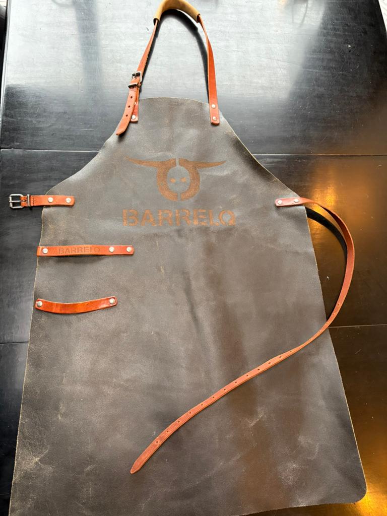 BarrelQ BBQ schort NIEUW, Ophalen, Zo goed als nieuw