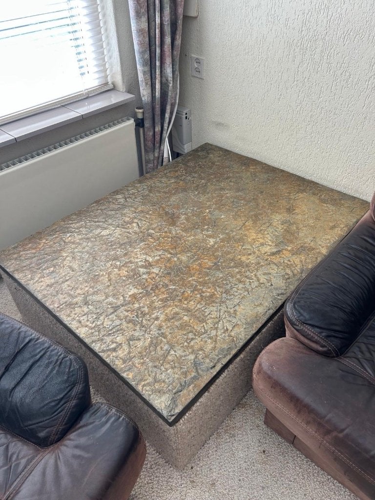 Leisteen  Plaat 88x120, Doe-het-zelf en Verbouw, Platen en Panelen, Ophalen, Zo goed als nieuw, Overige materialen, Minder dan 20 mm