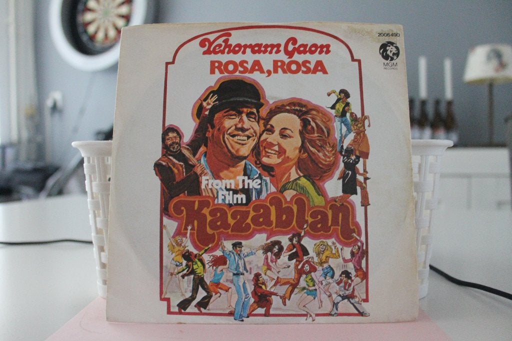 7" Single Yehoram Gaon & Aliza Azikri - Rosa, Rosa / Aliza, Gebruikt, 7 inch, Ophalen of Verzenden, Pop