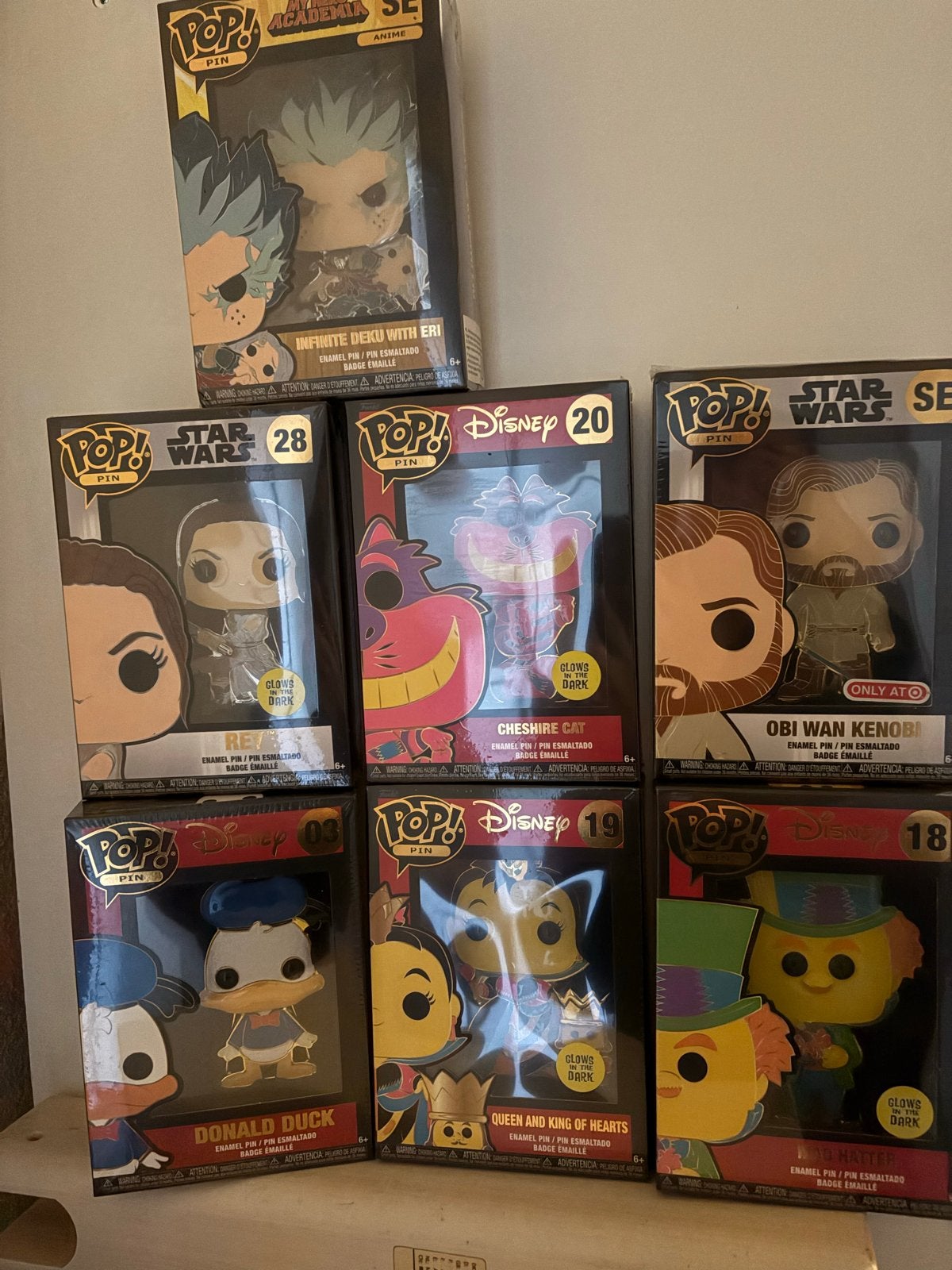 Funko Pop! Pins - Diverse Collectie (7 stuks), Verzenden, Nieuw