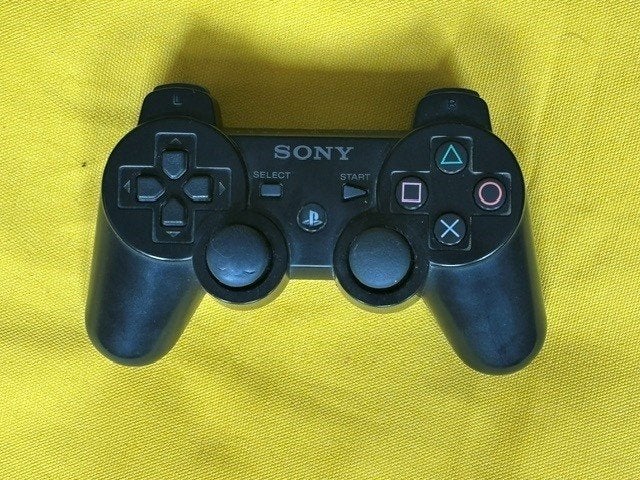 Zwarte ps3 controlller, Spelcomputers en Games, Spelcomputers | Sony PlayStation Consoles | Accessoires, Verzenden, PlayStation 3