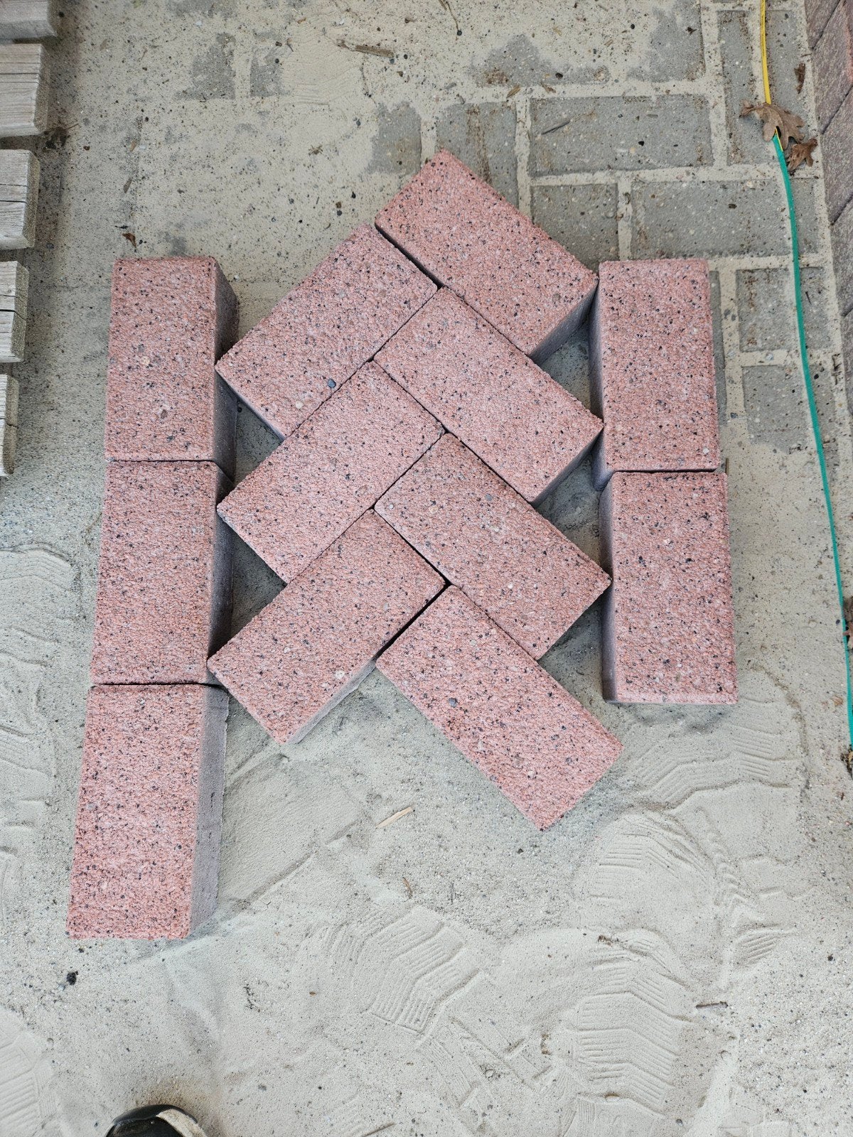 betonklinker 8cm edel rood, Ophalen, Nieuw, Beton, Klinkers