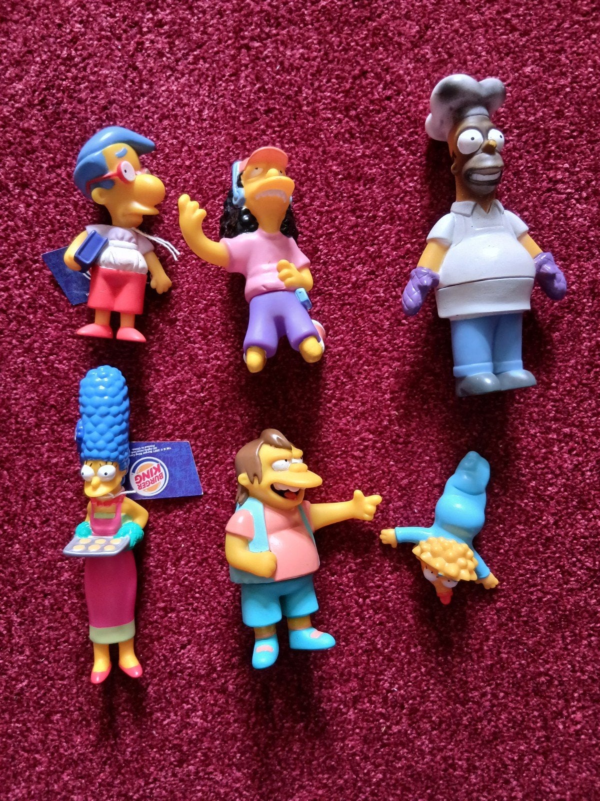 De Simpsons Burger King Figuren - 2001, Verzamelen, Ophalen of Verzenden, Gebruikt