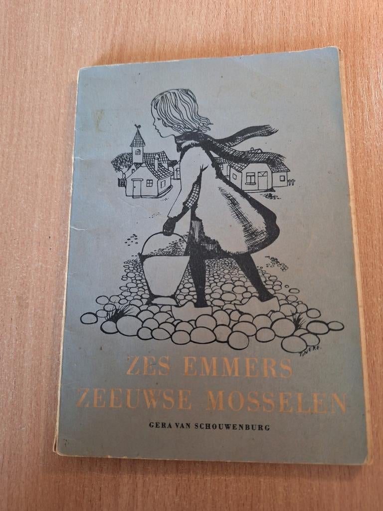 Gera van Schouwenburg - Zes emmers Zeeuwse mosselen, Ophalen of Verzenden, Gera van Schouwenburg