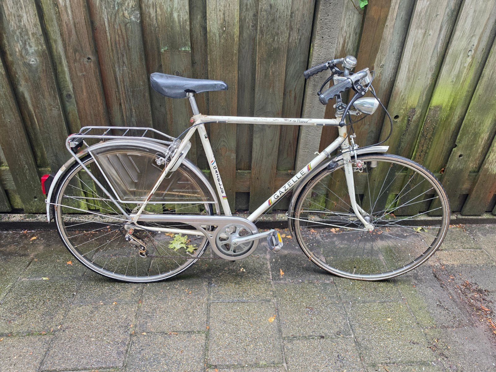 Vintage Gazelle Tour de France herenfiets, Fietsen en Brommers, Ophalen, Gebruikt, Gazelle, Versnellingen
