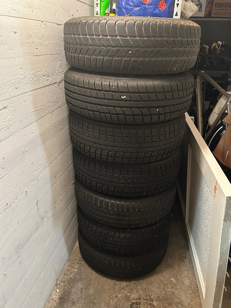 7x stalen velgen 175/65R14 14 inch, Ophalen