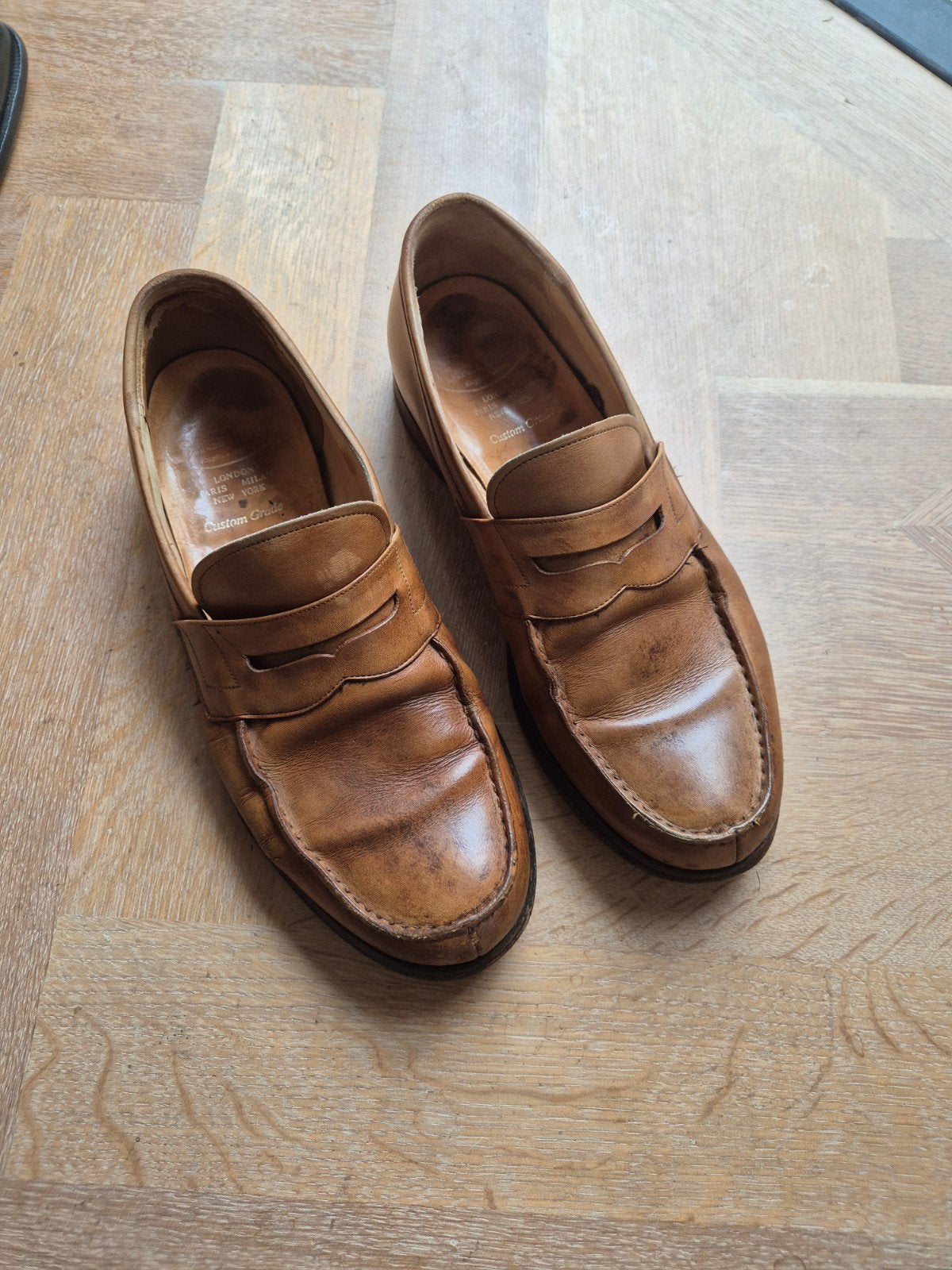 Church's Custom Grade Loafers - Bruin Leer, Ophalen of Verzenden, Bruin, Loafers
