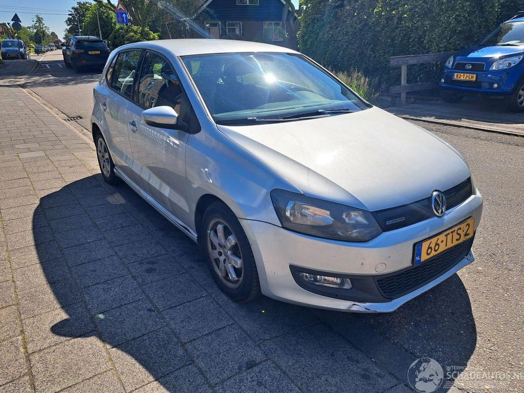 Volkswagen Polo 1.2tdi comf.line (bj 2011), Auto diversen, Schadeauto's, Volkswagen, Zilver of Grijs, Hatchback, Handgeschakeld