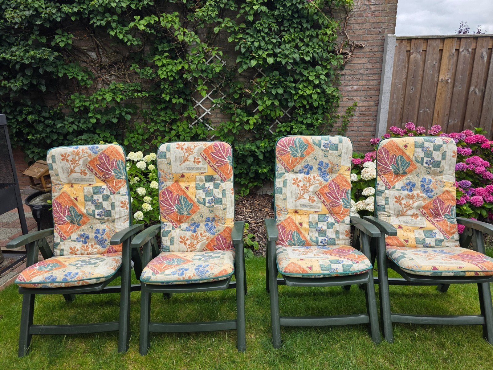Tuinstoelen, Tuin en Terras, Ophalen, Gebruikt, Kunststof