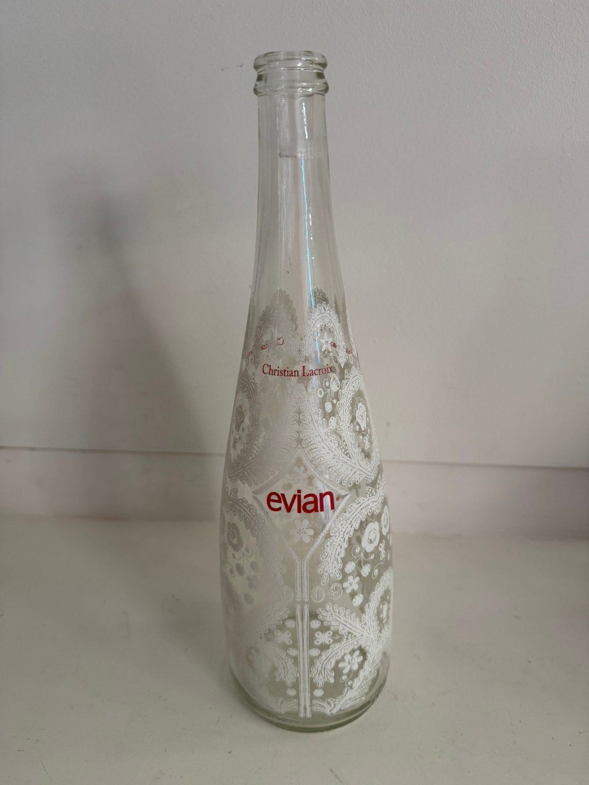 Evian Christian Lacroix fles 2008 limited edition, Ophalen of Verzenden