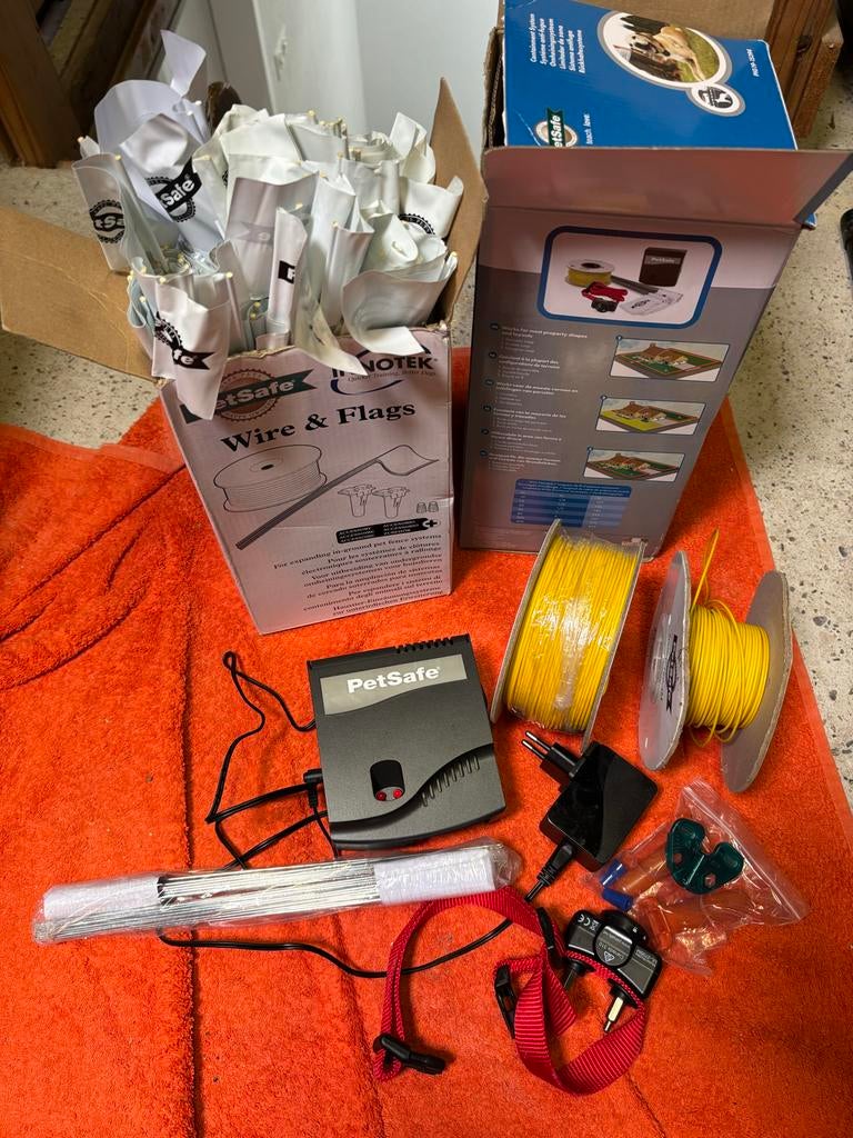 PetSafe omheiningssysteem met draad, Dieren en Toebehoren, Honden-accessoires, Zo goed als nieuw, Ophalen of Verzenden