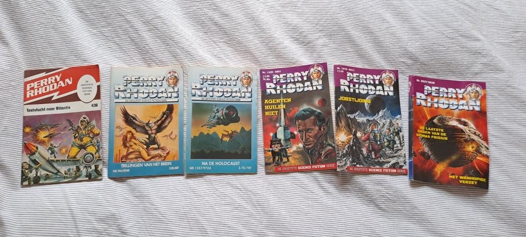 Perry rhodan, de grootste sciencefiction serie!!, Ophalen of Verzenden, Gelezen