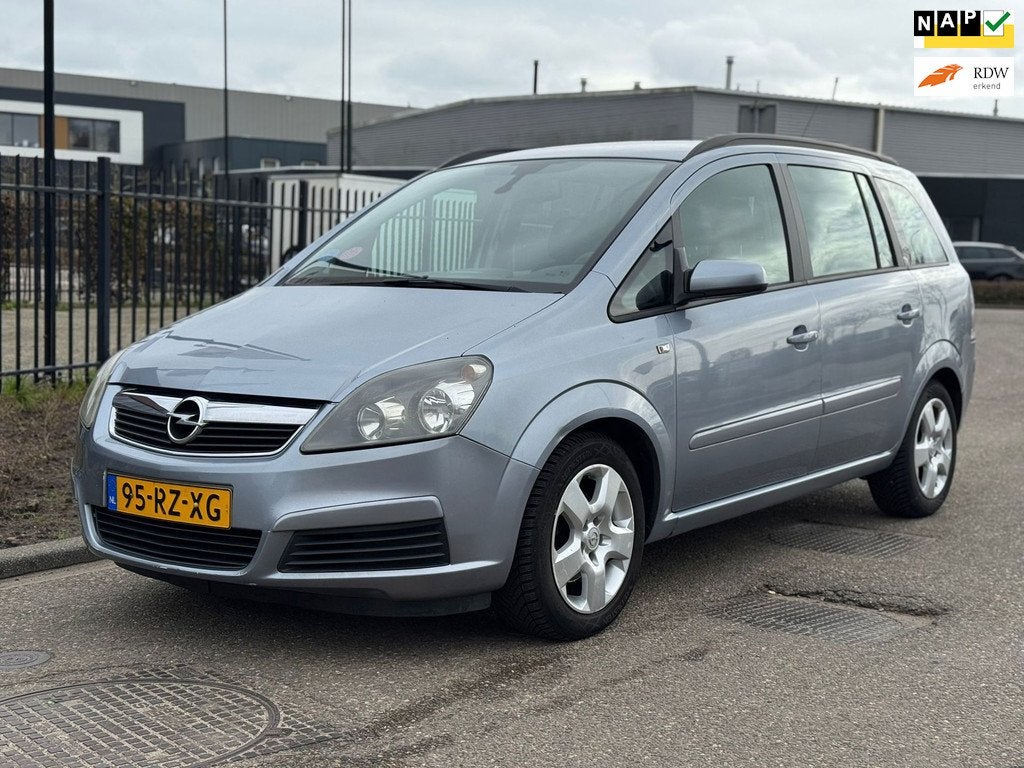 Opel Zafira 1.8 Executive Ecc/7pers, Auto's, Opel, Bedrijf, Te koop, Zafira, ABS, Airbags, Airconditioning, Automatische klimaatregeling