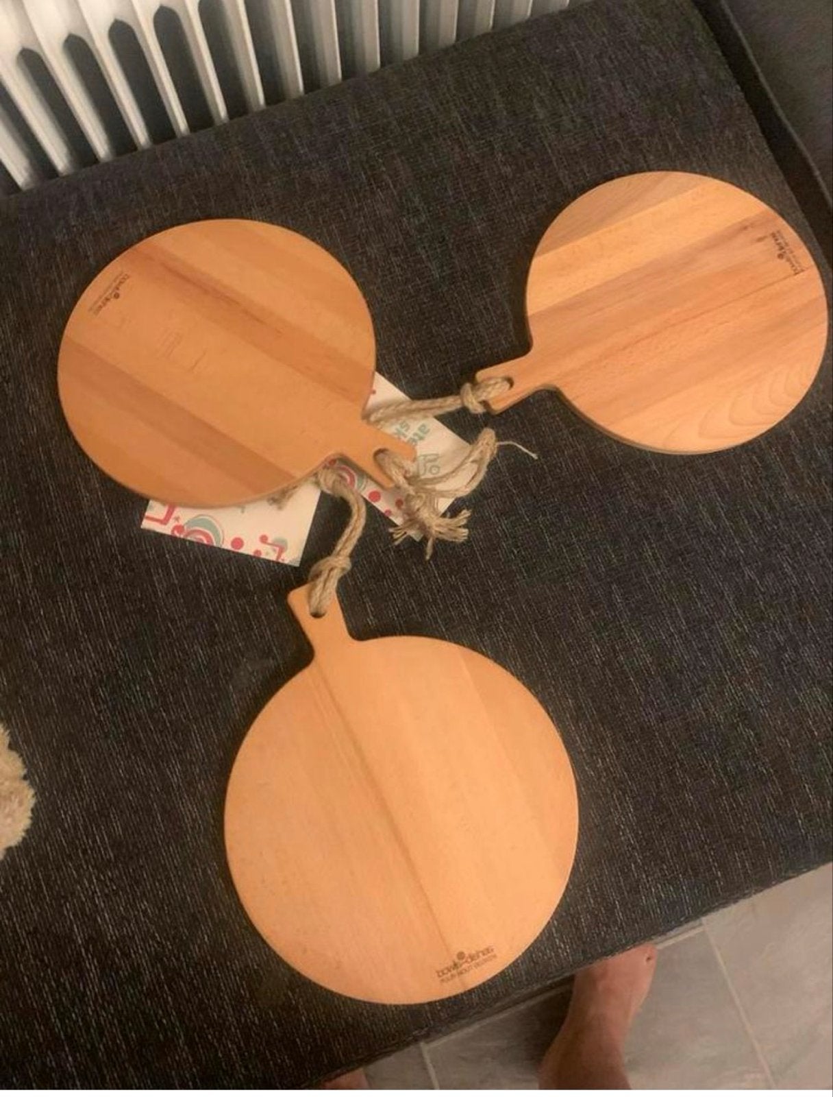 Set van 3 houten snij-/serveerplanken, nieuw, Hout, Snij-/serveerplank, Nieuw, Ophalen of Verzenden