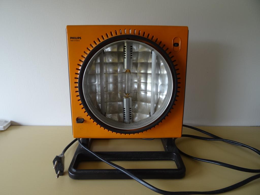 hoogtezon Philips HP 3114, Verzenden, Gebruikt, Zonnebank enkelzijdig, Minder dan 10 lampen